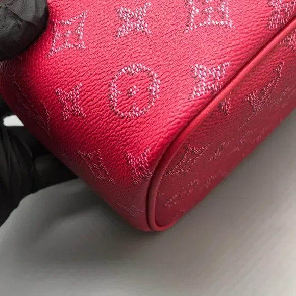 Louis Vuitton Nice Mini Monogram Empreinte Pink Vanity Case Bag - Picture 11 of 15